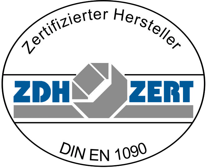 Zertifizierter Hersteller ZDH ZERT